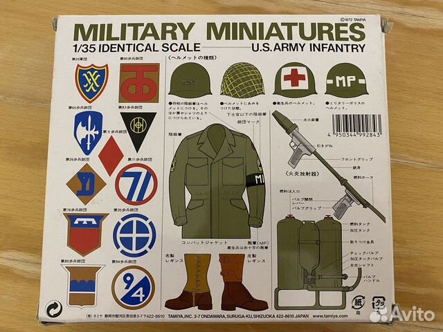 Tamiya Military miniatures 1/35 сборные модели объявление продам