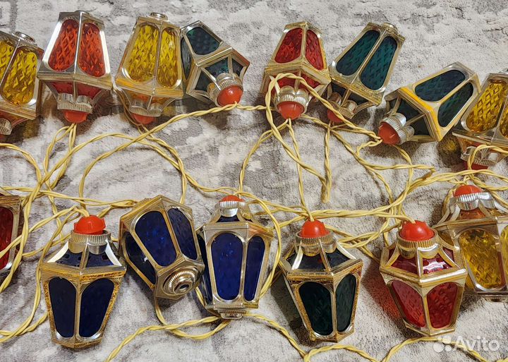 Гирлянда фонарики СССР