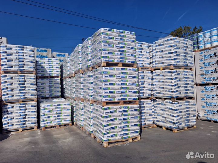 Штукатурка машинного нанесения Волма 30 кг