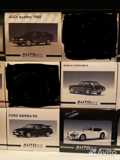 Модели фирмы Minichamps и Autoart 1/18