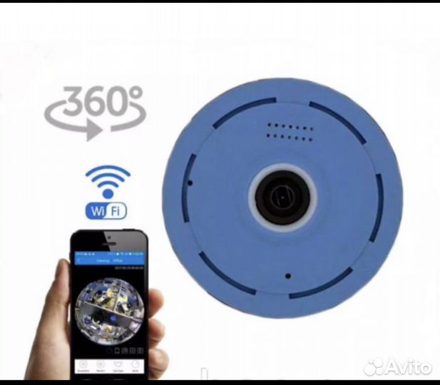 Видеокамера панорамная IP WiFi panoramic camera V3