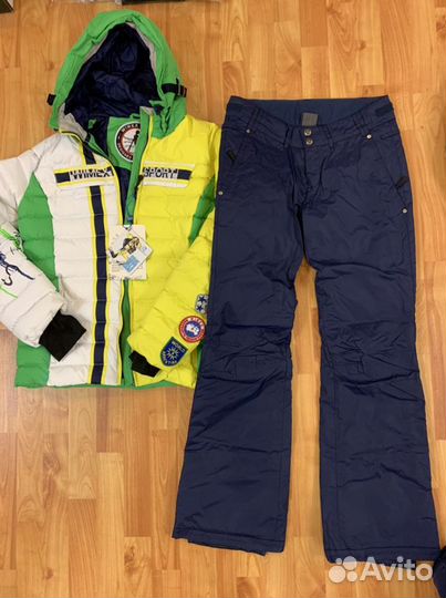 Горнолыжный женский костюм р.46