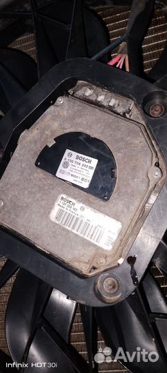 Радиатор охлаждения на volkswagen touareg