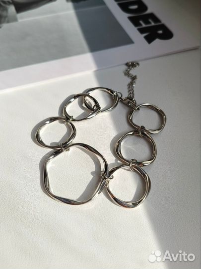 Браслет из колец