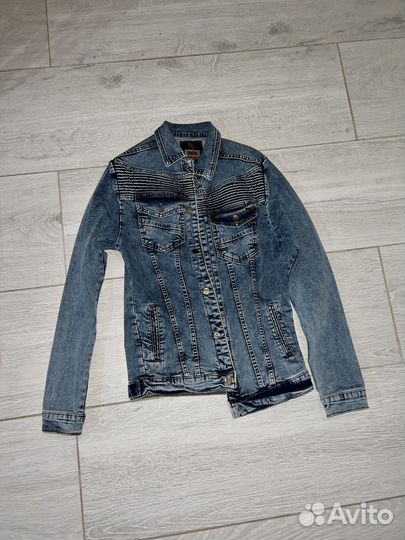 Джинсовая куртка мужская
