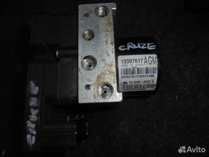 Блок абс chevrolet cruze