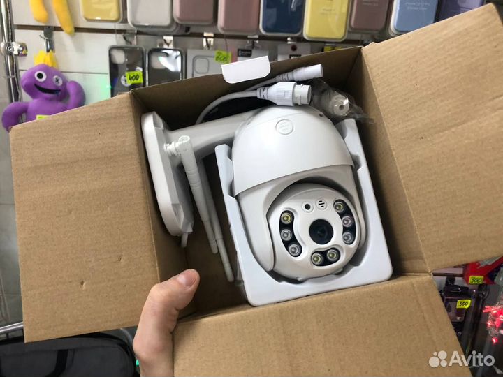 Камера видеонаблюдения wifi уличная ip66