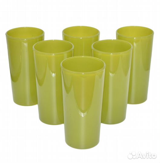 Стакан Высокий оливковый /6шт/ Ш