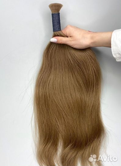 Волосы натуральные, 50см, надёжно