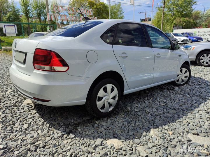 Volkswagen Polo 1.6 AT, 2018, 118 048 км