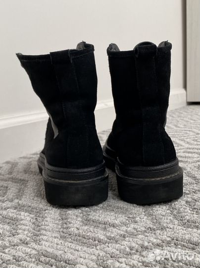 Ботинки зима нат замша