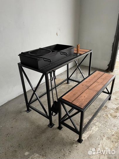 Мангал-беседка loft