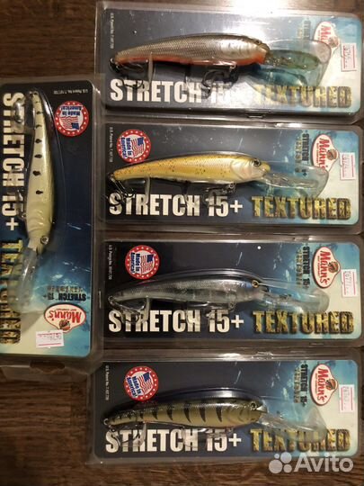 Воблеры Manns stretch textured 15+, 20+