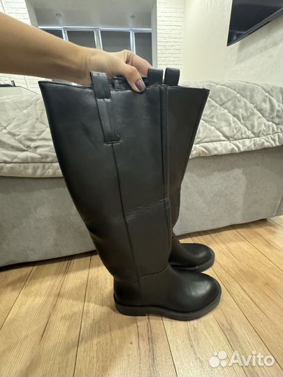 Сапоги трубы zara 39