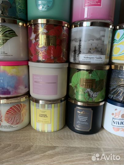 Bath and body works свеча