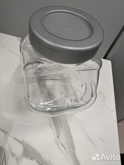 Банка для хранения сыпучих продуктов Икеа