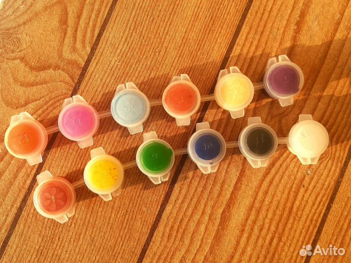 Акриловые краски для картин по номерам