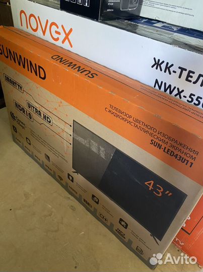 4К SmartTV UlrtaHD (43 дюйма) новый