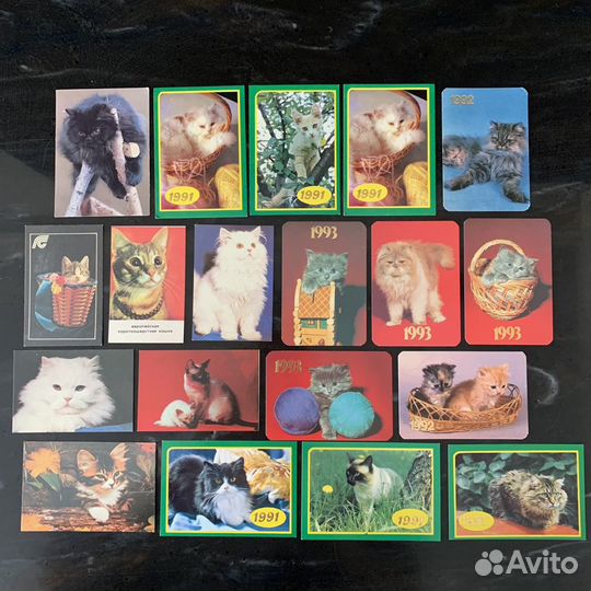 Календарики СССР