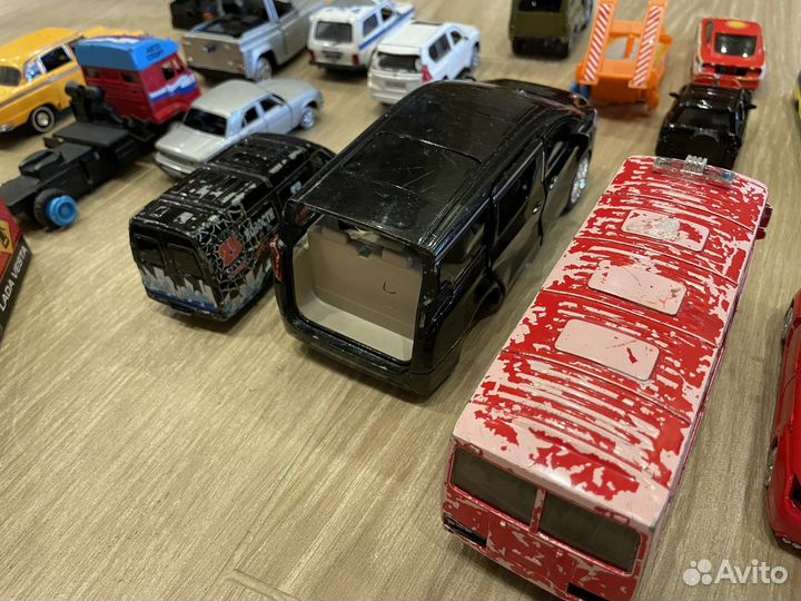 Машинки (модели для восстановления 1:43-1:24)