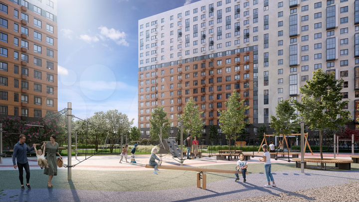 3-к. квартира, 77,7 м², 10/17 эт.