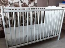 Детская кровать бу Икеа с матрасом