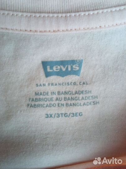 Футболка levis 3X