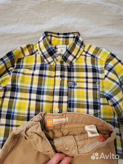 Рубашки джинсы брюки мальчику