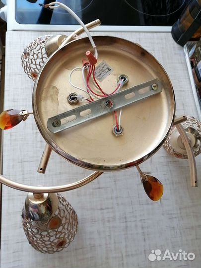 Люстра подвесная бу