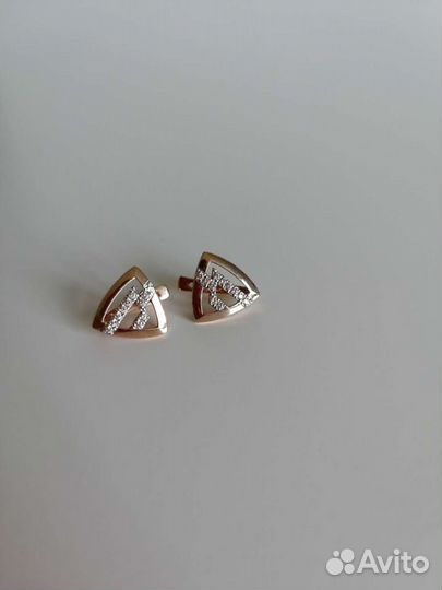 Золотые серьги Бронницкий ювелир
