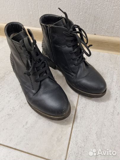 Кожаные полусапоги 36 размер