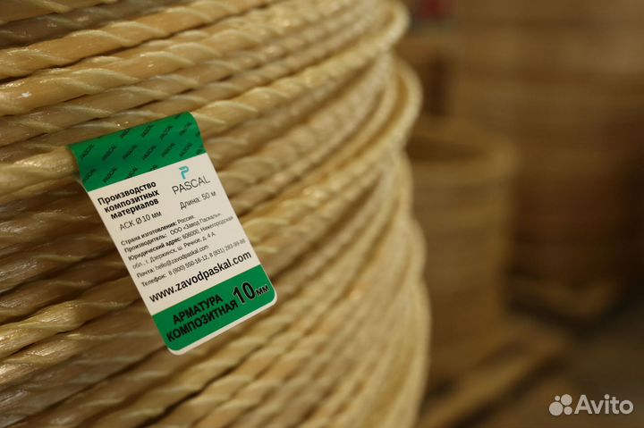 Пластиковая повышенной прочности армтура от произв