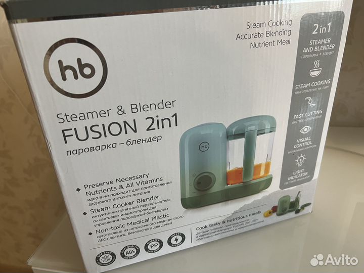 Happy Baby Электрическая пароварка-блендер