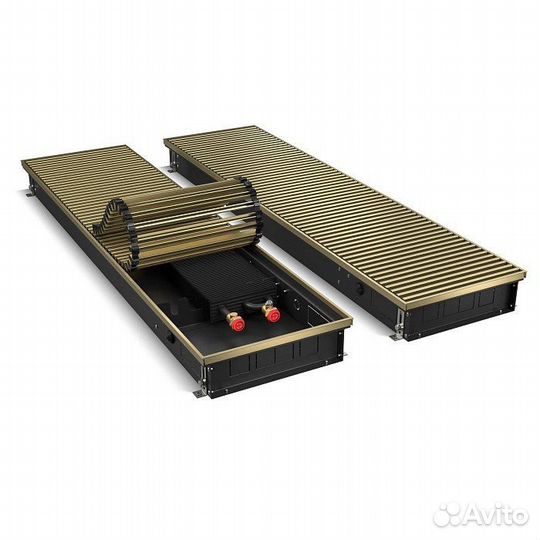 Внутрипольный конвектор с естественной конвекцией