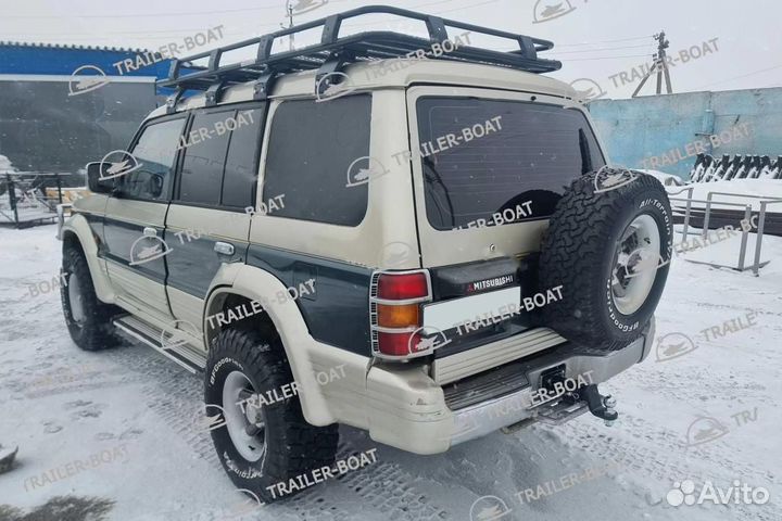 Фаркоп Nissan Safari III 1997-2007, под квадрат, 53444