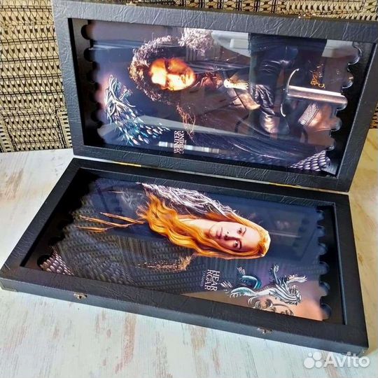 Нарды из стекла