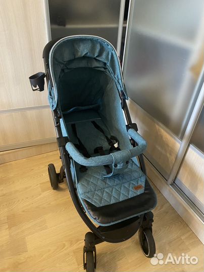 Коляска прогулочная carello sigma indigo