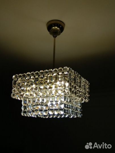 Люстры хрустальные СССР
