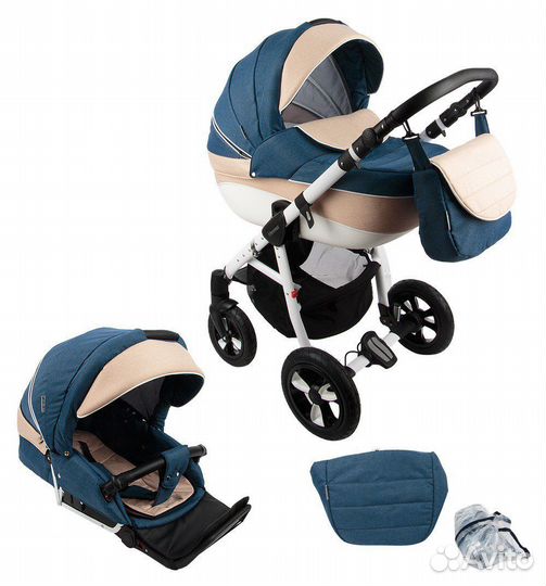 Коляска 2 в 1 adamex бу