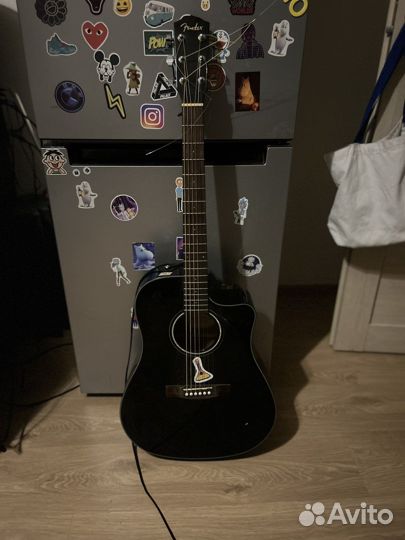 Акустическая гитара fender dg-60ce