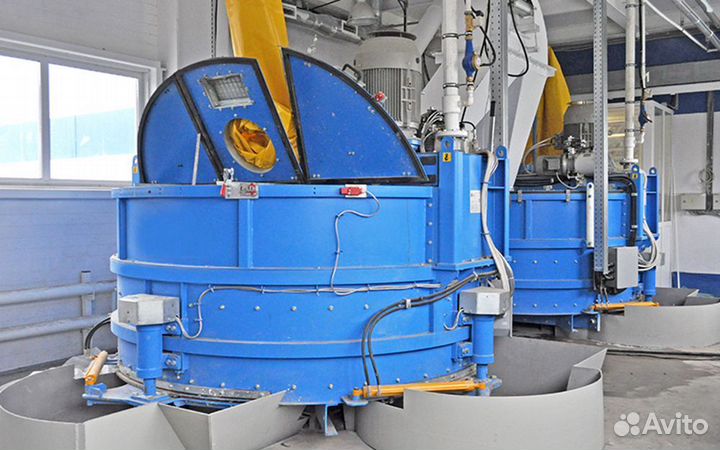 Планетарный бетоносмеситель MP 1125/750 со скипом