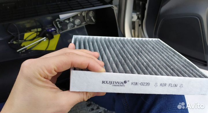 Замена салонного фильтра MB E-Класс III 2002-06