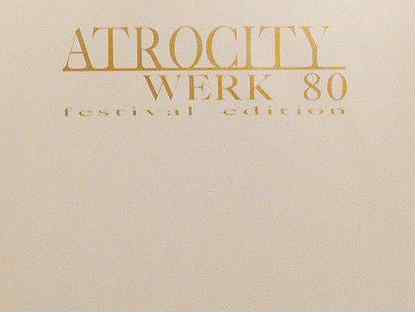 Cd atrocity "Werk 80" (фирма, металл)