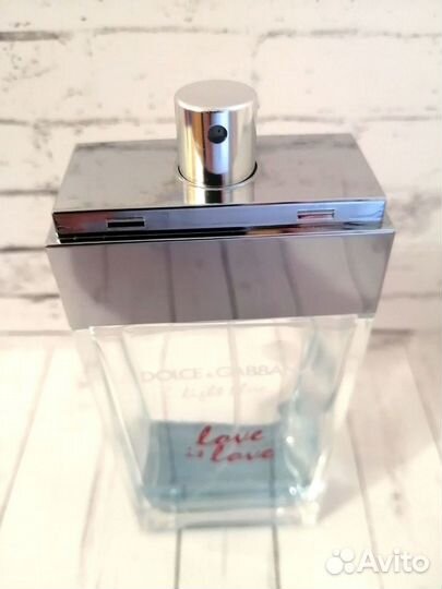 Dolce & Gabbana Light blue love is love оригинал