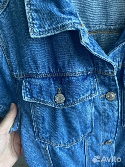 Джинсовое платье zara