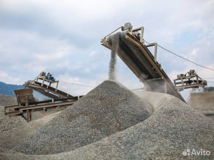Щебень гравийный. С доставкой. Дедёшино