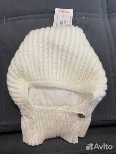 Шапка шлем зимняя детская 44-46