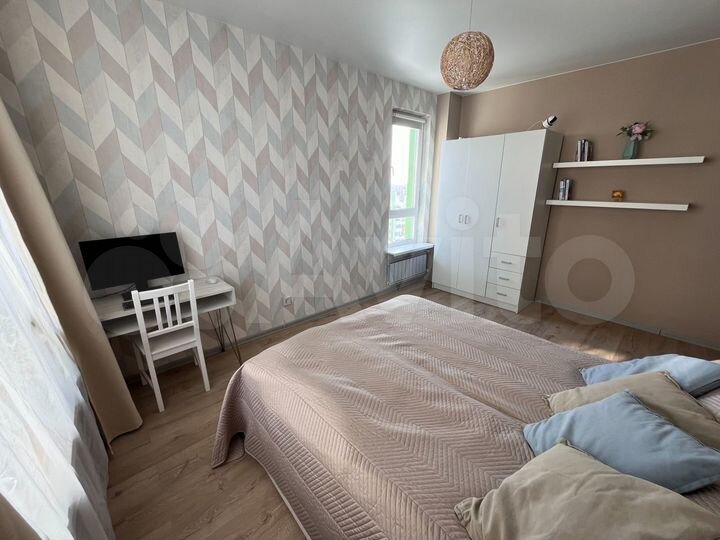 2-к. квартира, 47,6 м², 13/16 эт.