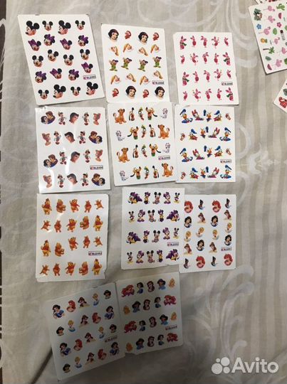 Наклейки для ногтей, sliders, слайдеры для ногтей