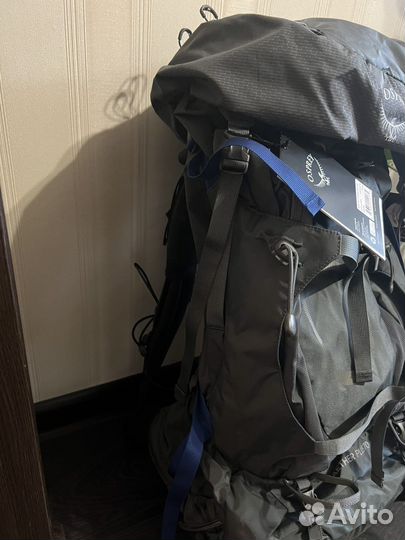 Рюкзак Osprey Aether Plus 70 Eclipse Grey